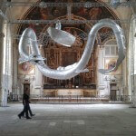 What a tin foil serpent looks like from the underside