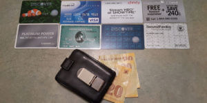 Throwaway wallet